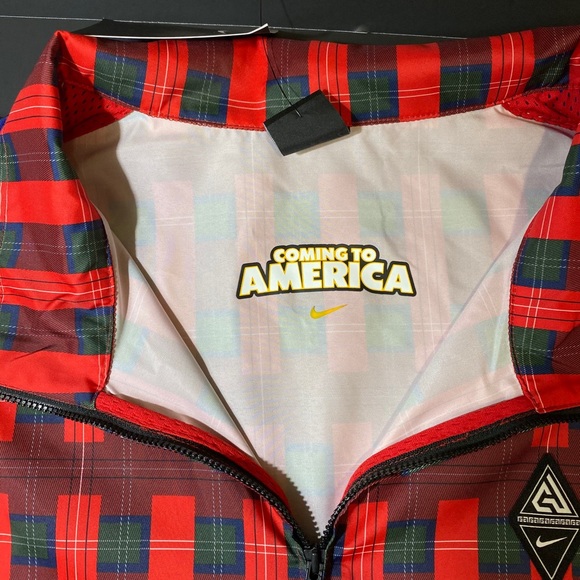Nike Mens Giannis Coming To America Full Zip Plaid - Picture 4 of 4